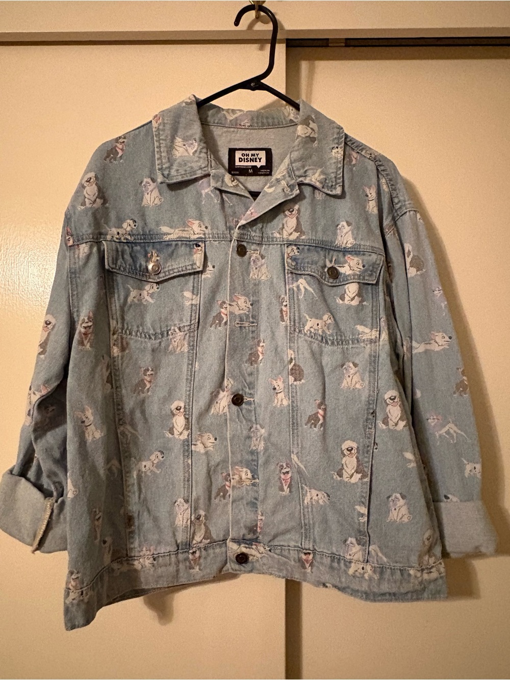 Disney dogs denim jacket